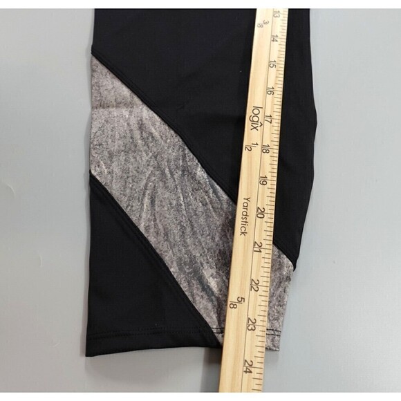 Soulgani Active Leggings Womens Petite XL Black Camo Print High-Waist Athleisure - Picture 10 of 13